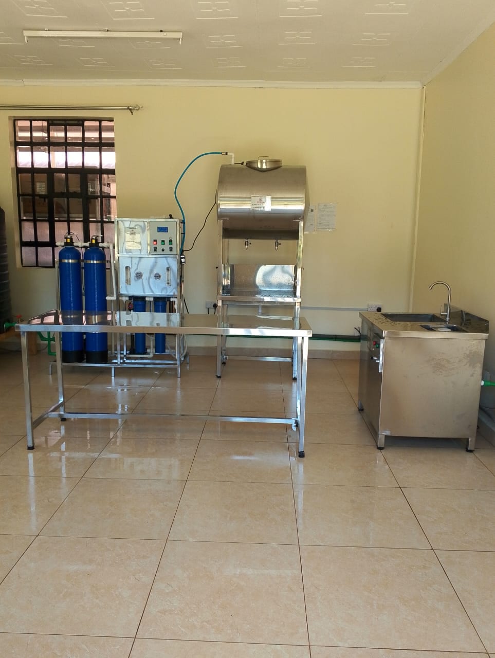 Reverse Osmosis System 250LPH (Complete Set)